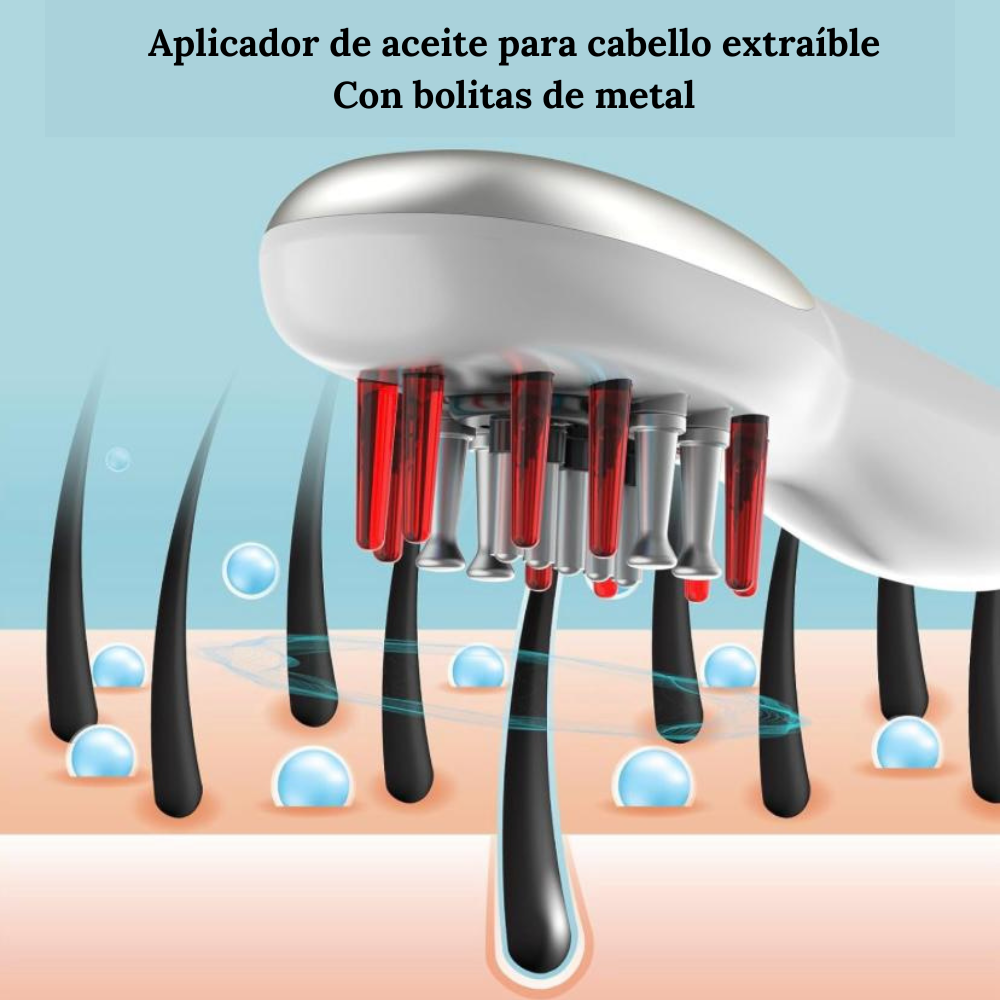 Cepillo Eléctrico Para El Cuero Cabelludo 2 en 1